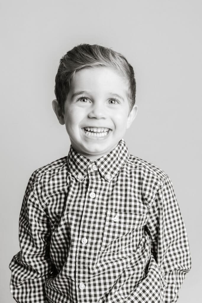 Child-friendly daycare portrait with soft lighting 