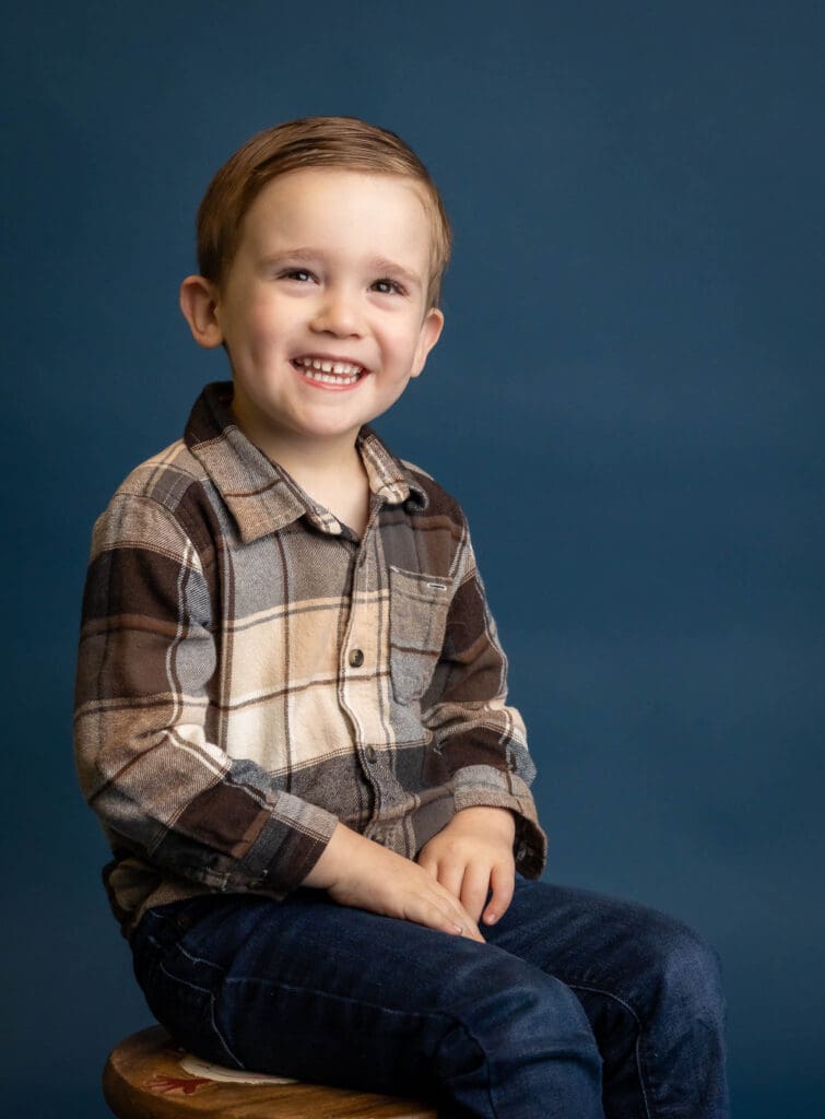 Professional daycare photography capturing natural child expressions during daycare photo day