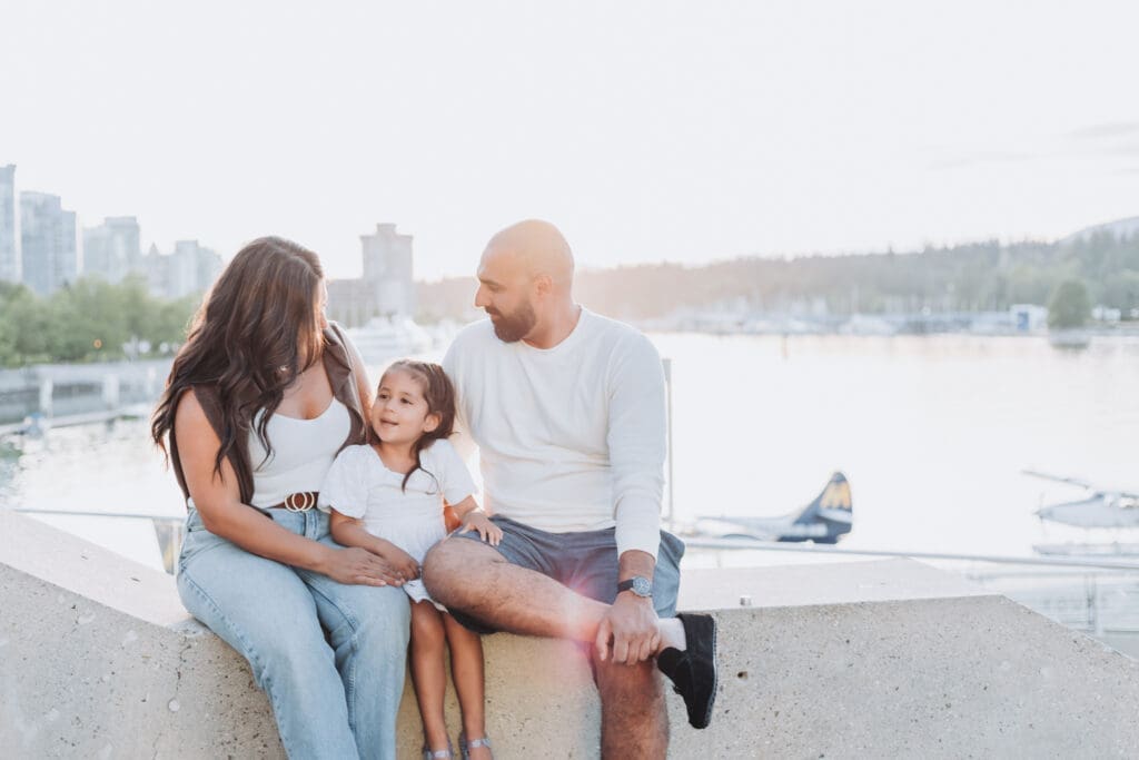 Downtown Vancouver Family Photos