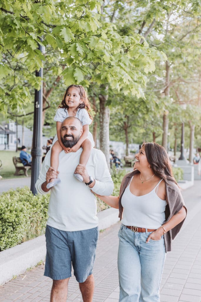 Downtown Vancouver Family Photos