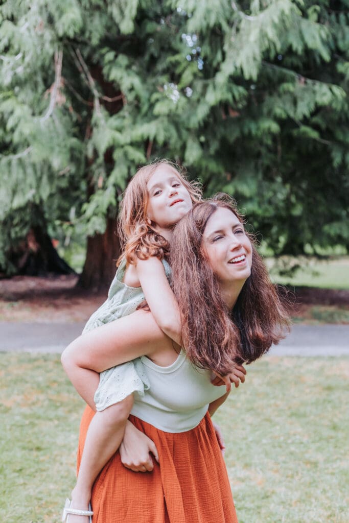 Family vacation photography in Stanley Park 