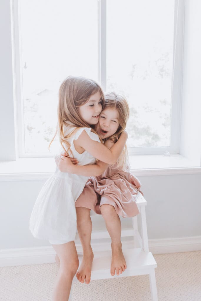 Lifestyle family photos with toddlers